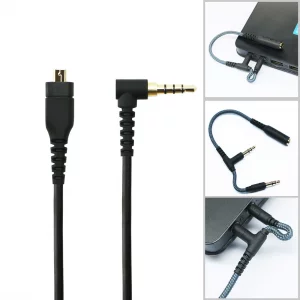 NewFantasia Replacement Audio Cable Compatible with SteelSeries Arctis 3, 5, 7, Arctis Prime, Pro Gaming Headset 1.3meters/4.3feet