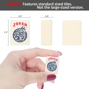 GUSTARIA 1.2 American Mahjong Tiles, 160 American Mahjong Tiles (Tiles Only, No Dice and Other Accessories)
