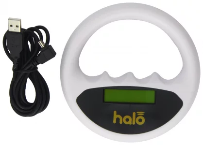 Halo Microchip Scanner, White