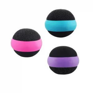 3 Pack Dual Action Touch Screen Glass Cleaner Cleaning Ball for iPad/Tablet/Smart Phone/Laptop/Computer/TV/Monitor Blue+Rose red+Purple