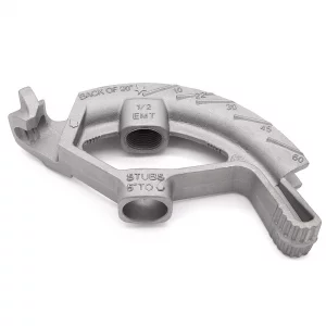 Fuzbaxy 1/2-inch EMT Conduit Pipe,Conduit Hand Bender Tool for 1/2 in. EMT Pipes,Bender Head Aluminum