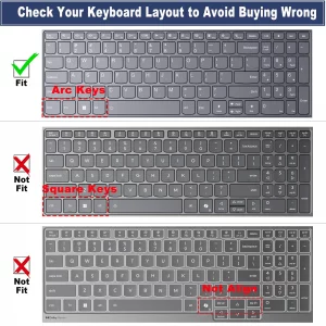 Keyboard Cover for Lenovo Yoga 7i 15.6, ideaPad 5 15.6