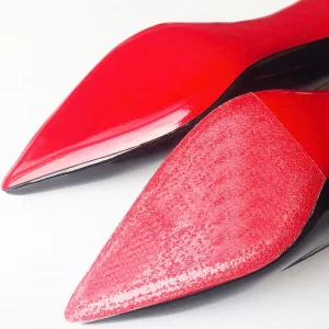 Sole Sticker - Crystal Clear Sole Protector for Red Bottom Shoes Ladies Heels 4INX5IN (Pack of 4)