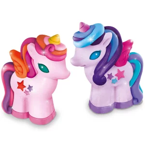 4M | Mould and Paint | 3D Unicorns | Mould, Paint and Design 3D Magical Unicorns | Kids Age 3+,Pink