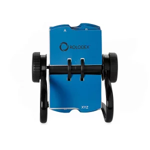 Rolodex Rotary Business Card File 400-Card Capacity Black