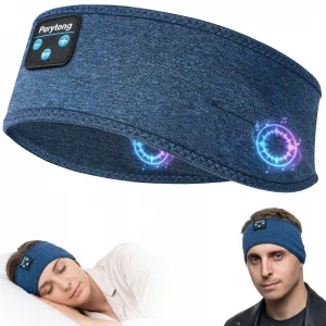 Perytong Sleep Headphones Wireless, Bluetooth Sports Headband Headphones with Ultra-Thin HD Stereo Speakers Perfect for Sleeping,Workout,Jogging,Yoga
