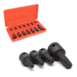NEIKO 10281B Impact Torx Bit Socket Set, 1/4