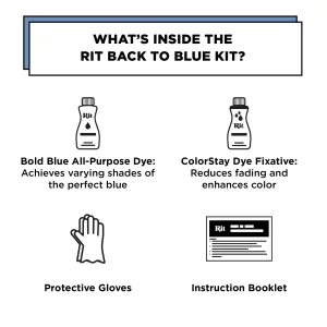 Rit Back to Blue Denim Dye Kit