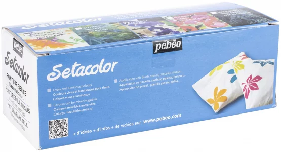 Discovery Fabric Paint Set 45ml 10/Pkg-Setacolor Opaque