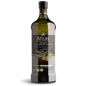Atlas 1 LT Cold Press Extra Virgin Olive Oil with Polyphenol Rich from Morocco | Newly Harvested Unprocessed from One Single Family Farm | Moroccan O