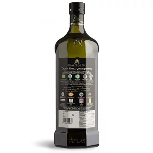 Atlas 1 LT Cold Press Extra Virgin Olive Oil with Polyphenol Rich from Morocco | Newly Harvested Unprocessed from One Single Family Farm | Moroccan O