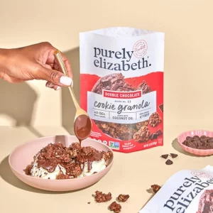 Purely Elizabeth, Cookie Granola Double Chocolate, 11 Ounce