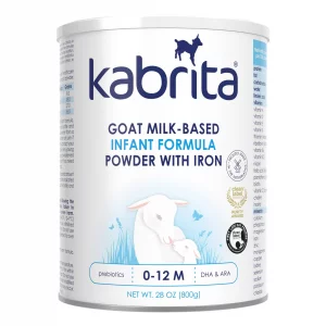 Kabrita Goat Milk-Based Infant Formula Powder with Iron, DHA, ARA & Prebiotics, for Infants 012 Months, Non-GMO, 28 oz
