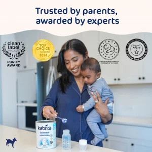 Kabrita Goat Milk-Based Infant Formula Powder with Iron, DHA, ARA & Prebiotics, for Infants 012 Months, Non-GMO, 28 oz