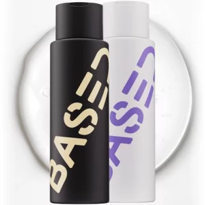 BASED Shower Duo Shampoo & Conditioner Bundle with Peppermint Oil & Coconut Oil, Cleansing Shampoo & Hydrating Conditioner for Men, No Sulfates, Sili