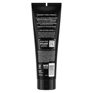 TRESemm Defining Cream 1 ct Bouncy Curls for Lightweight + Curl Control + Humidity Protection, with Peptide Blend, 9 fl oz