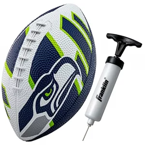 Franklin Sports NFL Seattle Seahawks Football - Youth Football - Mini 8.5