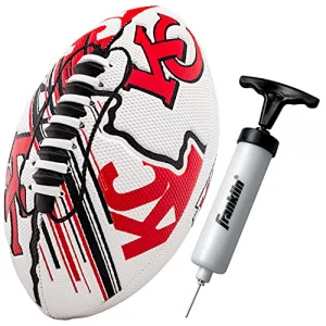 Franklin Sports NFL Kansas City Chiefs Football - Youth Mini Football - 8.5
