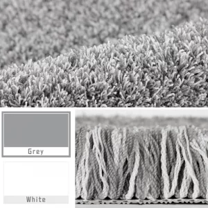 Yimobra Bathroom Rugs Non Slip Washable, Ultra Soft and Water Absorbent Bath Mats, Plush Fluffy Shower Mat Outside, Microfiber Thick Matts for Bathro