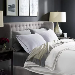 JOLLYVOGUE Standard Pillows Set of 2, Cooling and Supportive Pillows Full Size Set of 2 for Side and Back Sleepers, Down Alternative Hotel Collection