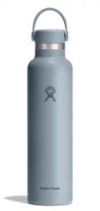Hydro Flask Water Bottle - Insulated Stainless Steel - Non Spill, Leakproof in 24 Oz Shale Gray