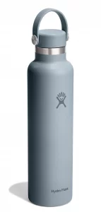 Hydro Flask Water Bottle - Insulated Stainless Steel - Non Spill, Leakproof in 24 Oz Shale Gray