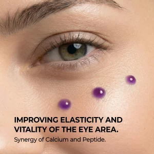 Dr.Melaxin Calcium Bonding Eye Cream  Peptide & Hyaluronic Acid Eye Cream for Wrinkles, Dark Circles & Puffy Eyes, Firming and Hydrating Eye Treatme