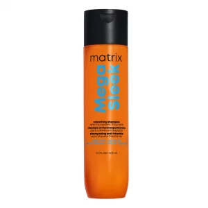 Matrix Mega Sleek Anti-Frizz Shampoo - 96H Frizz Control, 12x Smoother Hair, and Professional Hydration, 10.1 Fl Oz