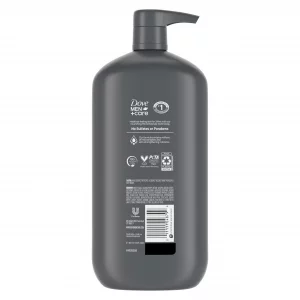 DOVE MEN + CARE Body and Face Wash Exfoliating Deep Clean for Men, with 24-Hour Nourishing Micromoisture Technology Body Wash, 30 oz