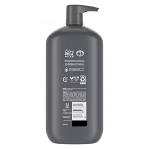 DOVE MEN + CARE Body and Face Wash Invigorating Revive 3N1 with Tea Tree Oil, with 24-Hour Nourishing Micromoisture Technology, 30 oz