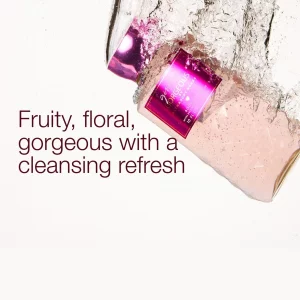 Bath & Body Works Gingham Gorgeous Body Wash, Nourishing Cleanser with Pro-Vitamin B5 & Aloe - Pink Strawberries, Peony Blooms, and Peach Nectar, Gen