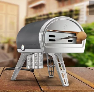 Raw Rutes - Pizza Oven Door - Fits Gozney Pizza Oven - Stainless Steel Pizza Gift - Made in USA, Standard