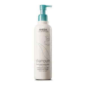 Aveda Shampure Hand & Body Wash | Liquid Hand Soap and Body Wash | with Calming Aroma of Lavender, Ylang Ylang, Petitgrain, 8.5 Fl Oz