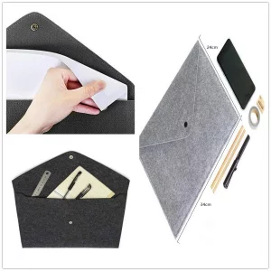 Document Holder-Felt Folder Expanding File Folder Paper Portfolio Case Letter Envelope A4 Folders