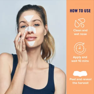 Bior T-Zone Blackhead Remover Strips, Deep Cleansing Pore Strips, (5 Nose + 5 Face + 5 Chin Strips), Instant Pore Unclogging for the T-Zone Area, 15