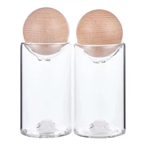 Santa Barbara Design Studio Salt & Pepper Shakers Sleek Kitchen Essentials, 3.25