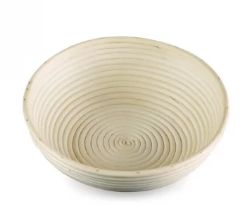 Banneton Bread Proofing Basket Sourdough Bread Baking Supplies Bread Basket 9in Round Basket with Bowl Covers for Bread Proofing