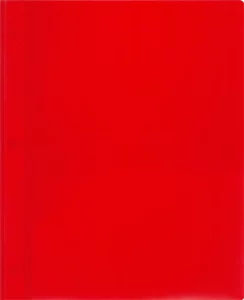 Lion 2-Pocket Plastic Folder with Fasteners, 4 Pack, Red (92310-RD-4P)