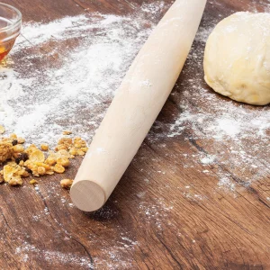 Fox Run Wooden Rolling Pins, French Rolling Pin With Tapered Ends, 20