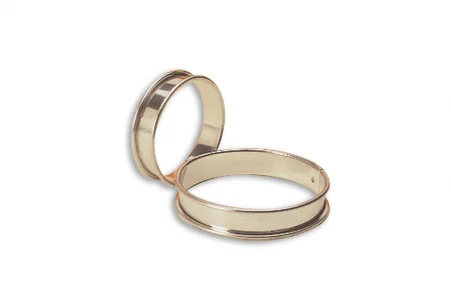 Matfer Bourgeat Stainless Steel Tart Ring, 10 1/4