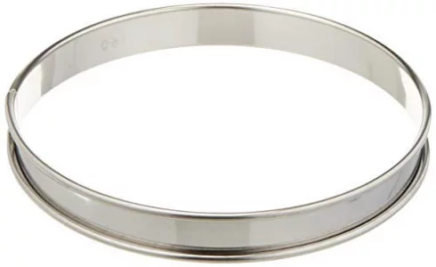 Matfer Bourgeat Stainless Steel Tart Ring, 10 1/4
