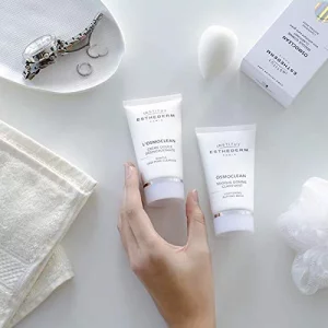 Institut Esthederm Osmoclean Gentle Deep Pore Cleanser, Facial Cleanser and Pore Minimizer for All Skin Types