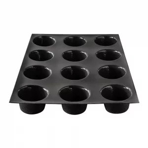 Flexipan by Silpat Muffin Pan - The Original Non-Stick Cupcake Mold Handcrafted in France Since 1965 - Trusted by World-Class Chefs - Certified Food