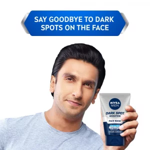 Nivea Men Dark Spot Reduction Face Wash (10X Whitening), 50G