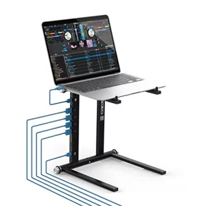 Reloop Advanced Laptop Stand with USB-C PD Hub (AMS, black (AMS-STAND-HUB)