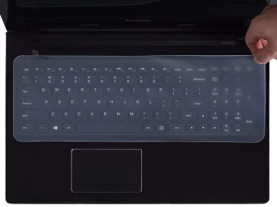 Goliton Universal Silicone Keyboard Protector Skin for Laptop Notebook 15 inch /15.6 inch /16 inch /16.4 inch /17 inch /17.1 inch /17.3 inch (14.37 I