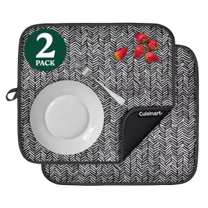 Cuisinart Dish Drying Mats for Kitchen Counter - (2) 16