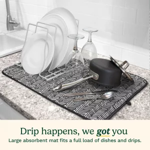 Cuisinart Dish Drying Mats for Kitchen Counter - (2) 16