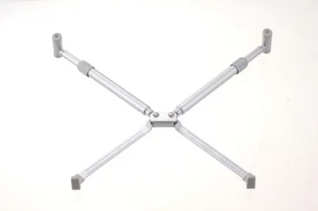 Ergonomic Aluminium Portable Foldable Cooling X-Stand for 12