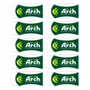 Sakura Crepas Eraser, Arch 60, 10 Pieces, RAF60-10P